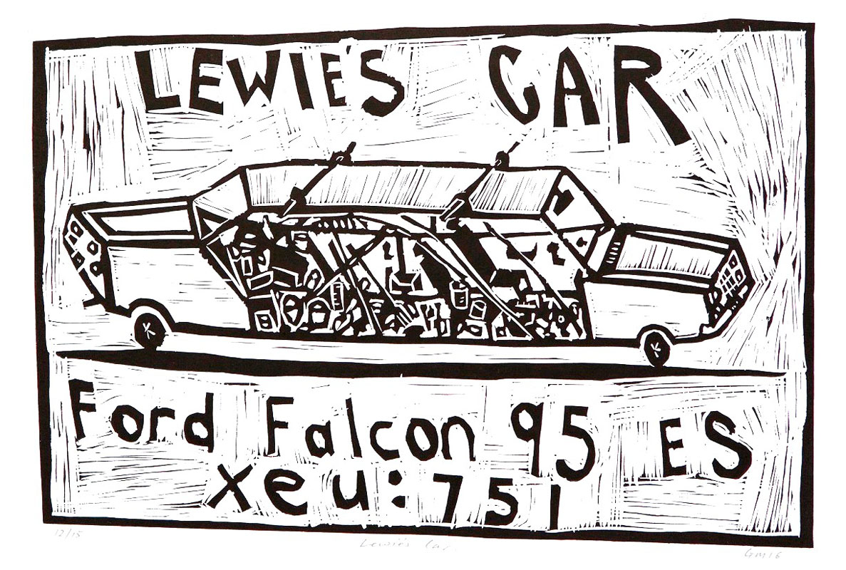 Lewie’s car