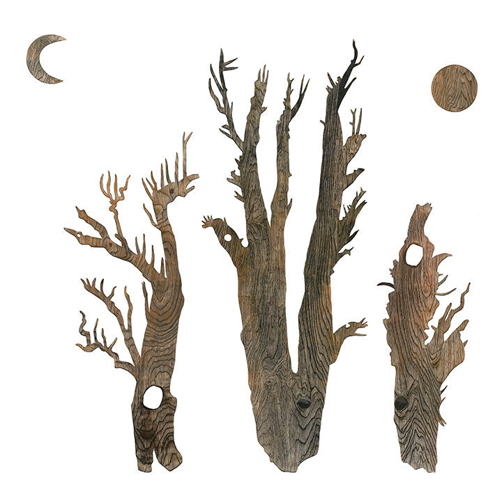 Glyphs under a black sun