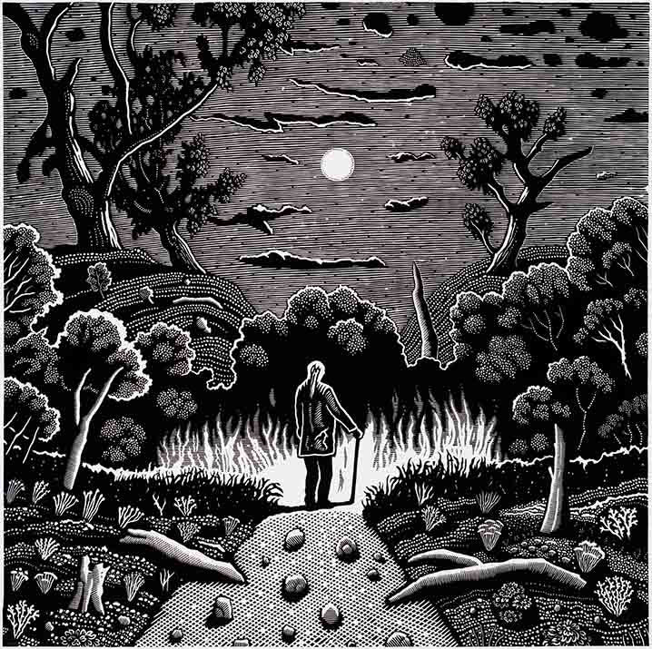 Burning Moonlight: illustrating Marianne Faithfull's final musical release