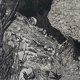 Elsewhere world fragment No. 43 (3rd State) 2015