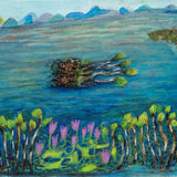 Floating lands near everglades 2022