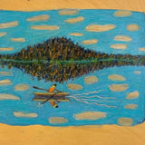 Rowing past Franklin  2025