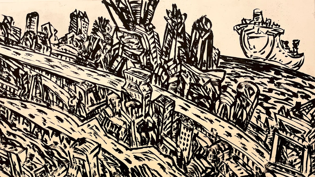 Black and White: Etchings, Lithographs and Linocuts