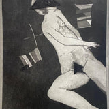 Untitled - (figure and emblems) 1975