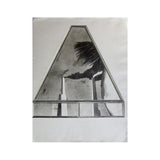 Window and factory smoke or personage, window and factory smoke 1967