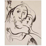 Lovers and lizard 1993