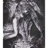 Kneeling nude with beast I 1962-63