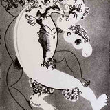 White figures over dark 1968-69
