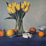 Still life with yellow tulips 2025