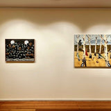 Colonial painting with birds 2025