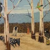 Colonial landscape with quoll  2025