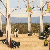 Study for landscape with quoll  2025