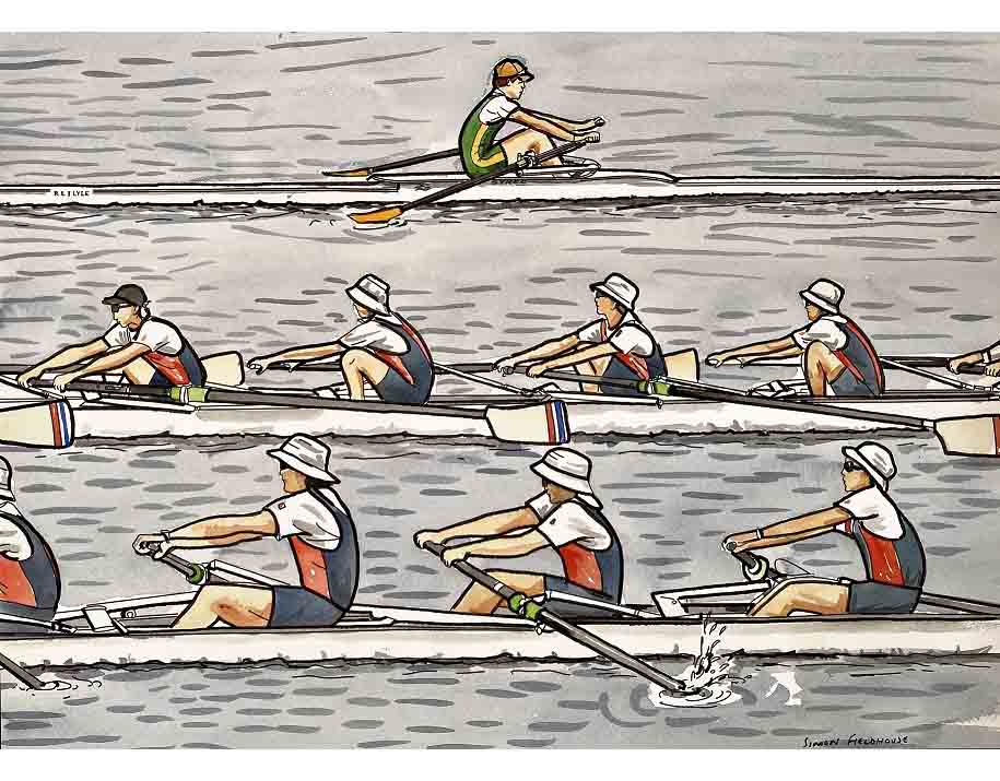 Untitled (Rowers) 2019 – Australian Galleries