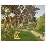 Woman reading, Clovelly 2025