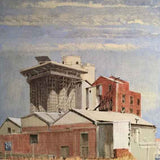 Abandoned factory from the train, South Melbourne 2017