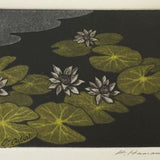 KATSUNORI HAMANISHI (born 1949) Ex Libris: Waterlilies 2005