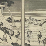 KATSUSHIKA HOKUSAI (1760 – 1849) Fuji under a Sluice (Kakehi no Fuji) number 54 from ‘100 Views of Mount Fuji’ (Fugaku Hyakkeei) volume 2 c. 1840