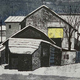 TADASHI OSAKA (b. 1937) Yuki no machi (snow town) 1981