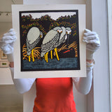 Sheltering herons 2012