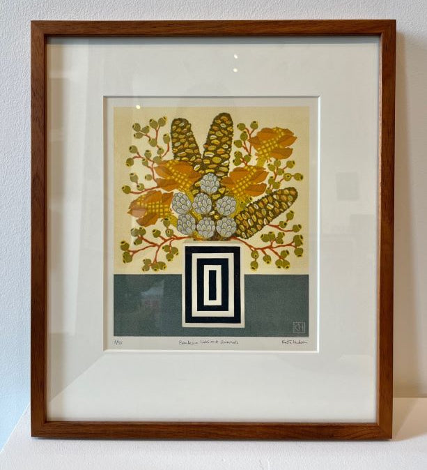 Banksia cobs and gumnuts 2019