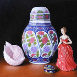 Chinese Vase, Figurine and Shell 2022