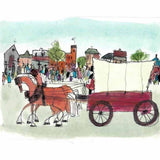 14 draught horses, 6 wagons, 20 tonnes of supplies 2026