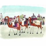 Four Middle Eastern camel drivers 2026