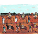 The men and camels now have to carry the supplies 2026