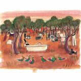 Burke brought a personal bath 2026