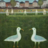 Two gulls at the cricket 2025