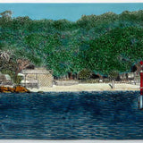 Sailing past the Nielsen Park Surf Club 2022