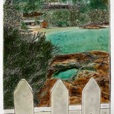 View over the gate, Kutti Beach 2025