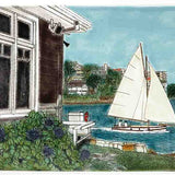 Gaff rigger, Mosman Bay 2021