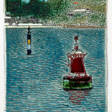 Study for the red buoy, Green Point 2023