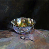 Silver bowl and spoon 2026