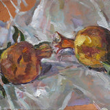 Still life with juvenile pomegranates 2024