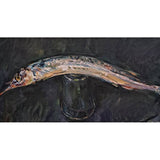 Garfish on steel tumbler 2026