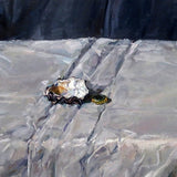 Still life with oyster shell and bottle cap 2020