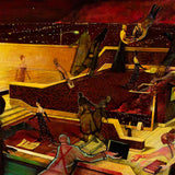 Painting the two-timing, two-way mirror (as news arrives from Pandemonium) 2021