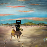 Ned Kelly and Horse 1955
