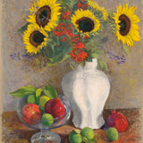 Sunflowers, pomegranates and limes 2015