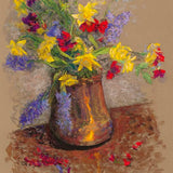 Daffodils, hyacinths and roses 2014