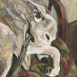 Pepper curled on captain's chair 2023