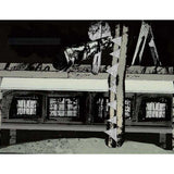 Structure on legs 1975