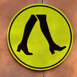 Woman crossing (mid heels) 2016