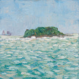 A view to Bass Islet, Port Kembla 2022