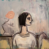 Woman with 'Just Joey' 2018