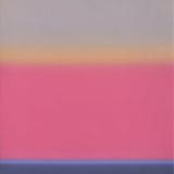 Sea with pink cloud I 2016