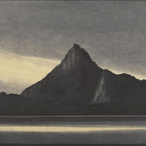 Evening light, Mt Gould 2021