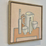 Pale pink (jug, 2 bottles, 2 bowls, 1 vessel) 2023